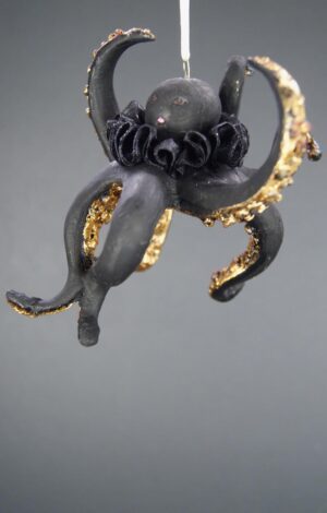 Ballerina octopus black & GL finish