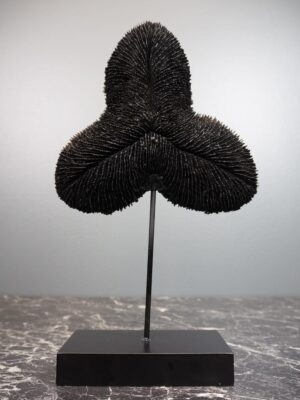 Coral Table Piece Black