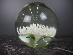 Glas w flower L