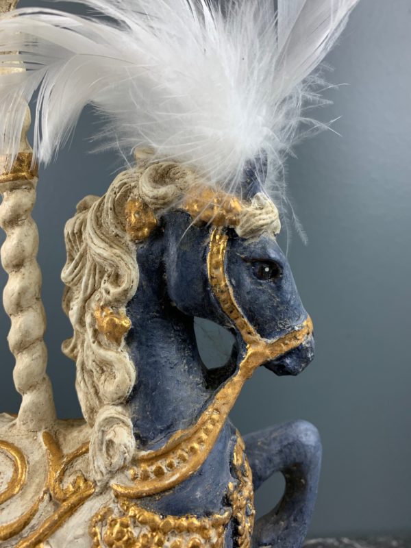 Horse Gold CH w Feather - Image 4
