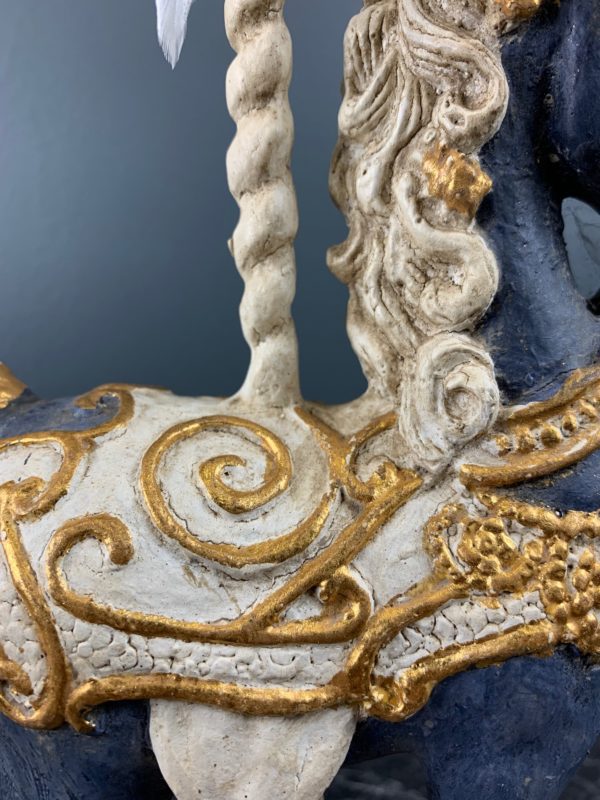 Horse Gold CH w Feather - Image 3