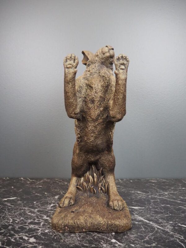 Hare Playing Games Bronze - Image 3