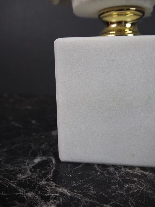 Coral Table Piece w Marble Can - Image 3