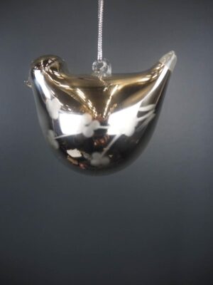 7 cm silver cutt bird