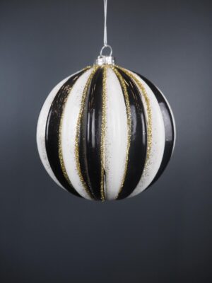 Ball stripe  white/black