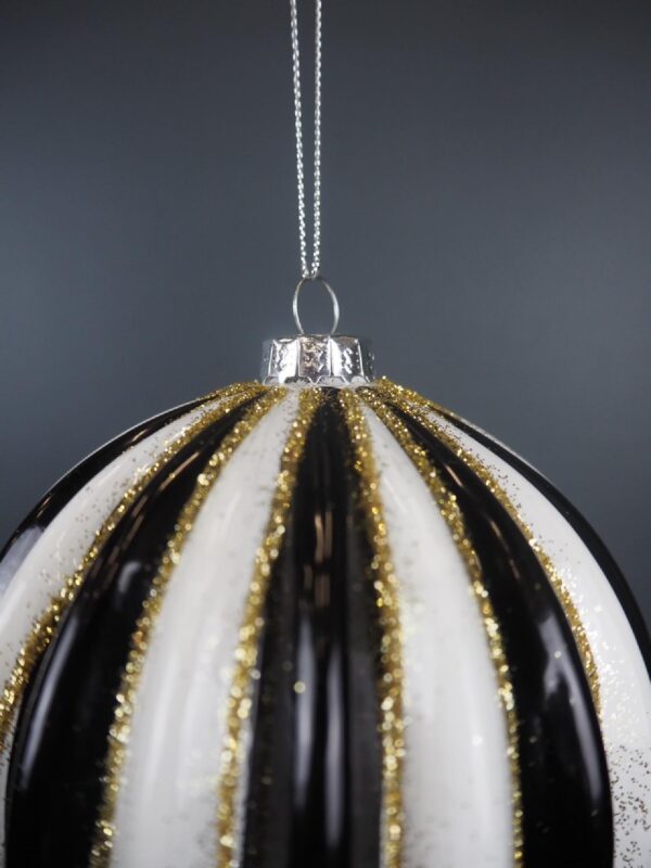 Ball stripe  white/black - Image 2