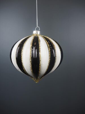 Onion stripe  white/black