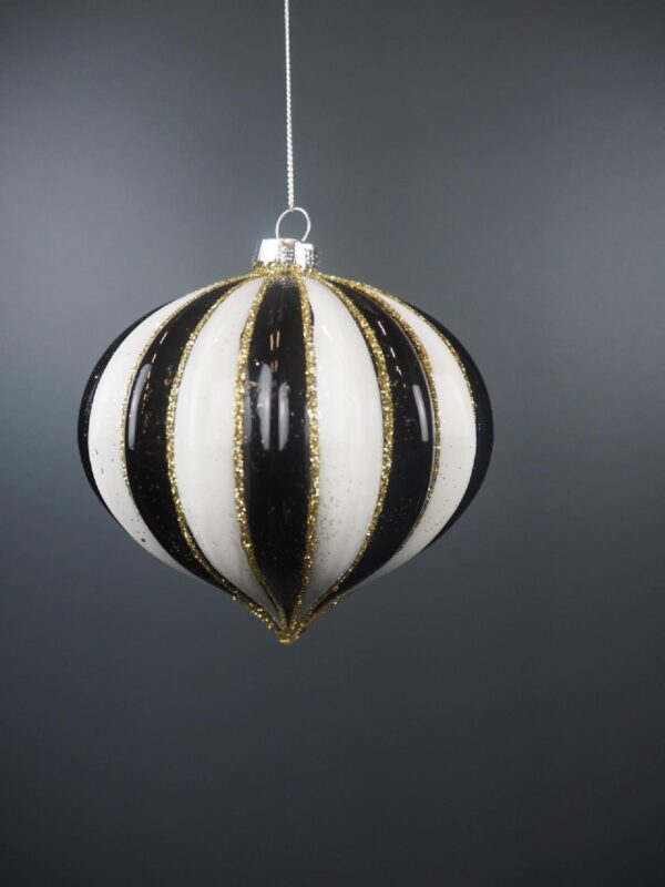 Onion stripe  white/black
