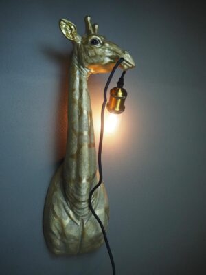 Giraffe Head Lamp