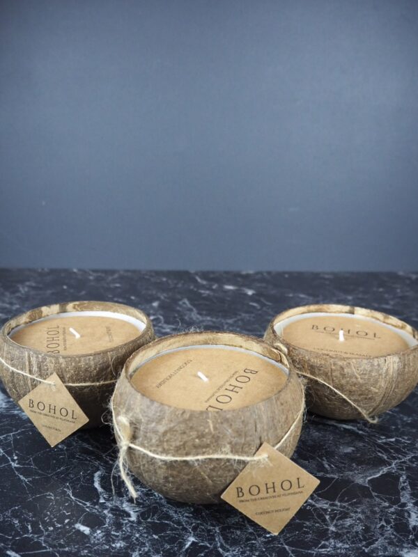 Bohol coconut candle  S/3