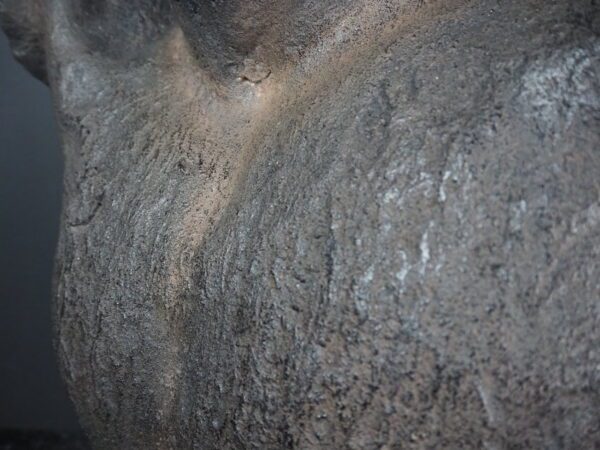 Hermes Bust Aged black stone - Image 3