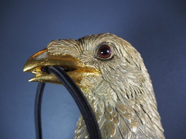 Crow Lamp Gold - Image 2