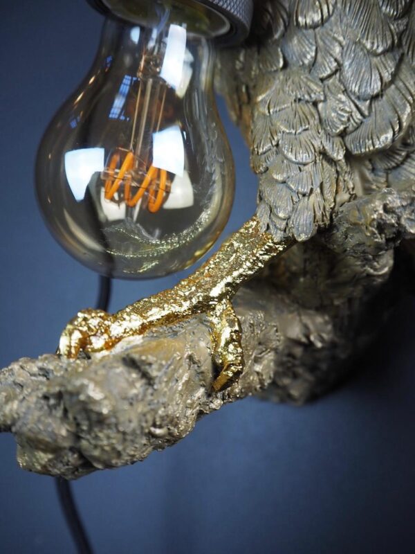Crow Lamp Gold - Image 3
