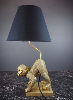 Monkey w Lamp Gold