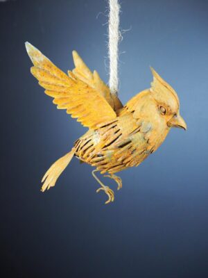 Metal bird rust