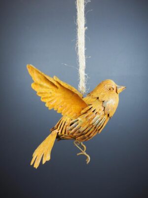 Metal bird rust