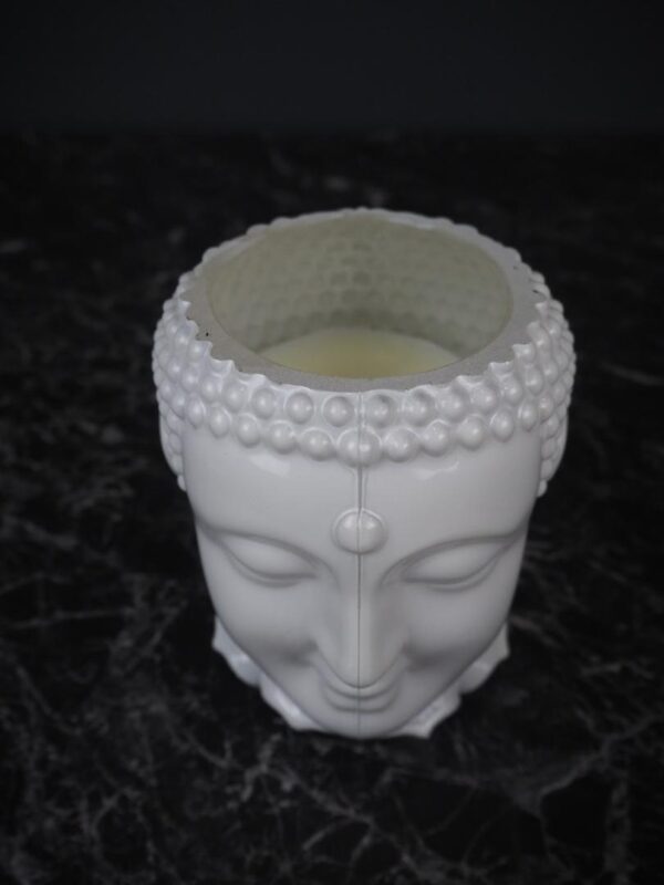 Kalma candle rose, eucalyptus