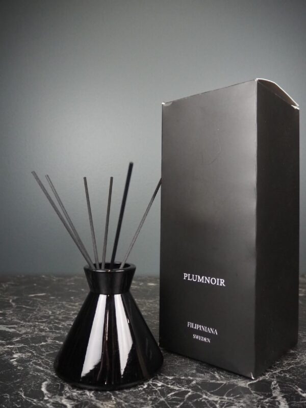 Plum noir 200ml diffuser glass - Image 2