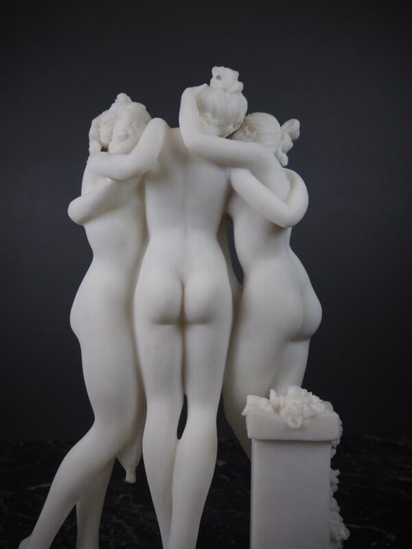 Three graces white marble finish - Image 2