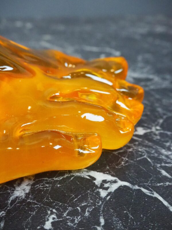 Male foot clear cast amber 12" - Image 4