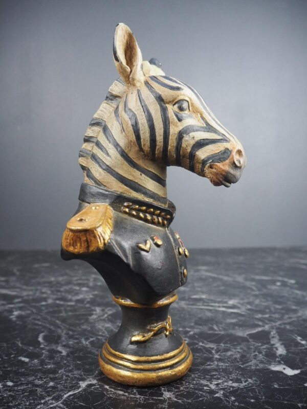 Royal Army Zebra bust black coat - Image 3