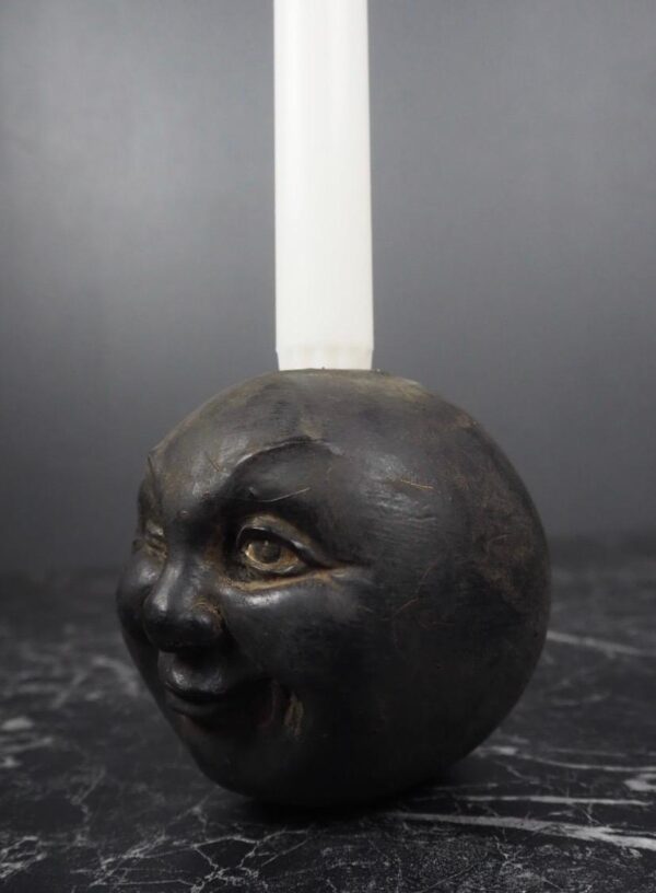 Small moonhead winking CH mattblack w/ eyes ant - Image 2