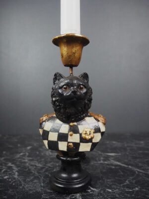 Royal Army Cat bust Black/White checkered coat with