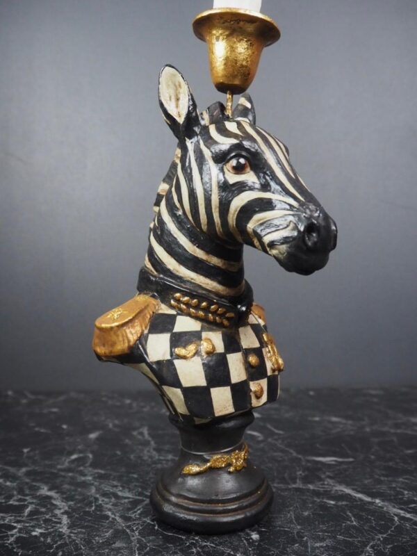 Royal Army Zebra bust black/White Checkered coat with GL CH - Image 2