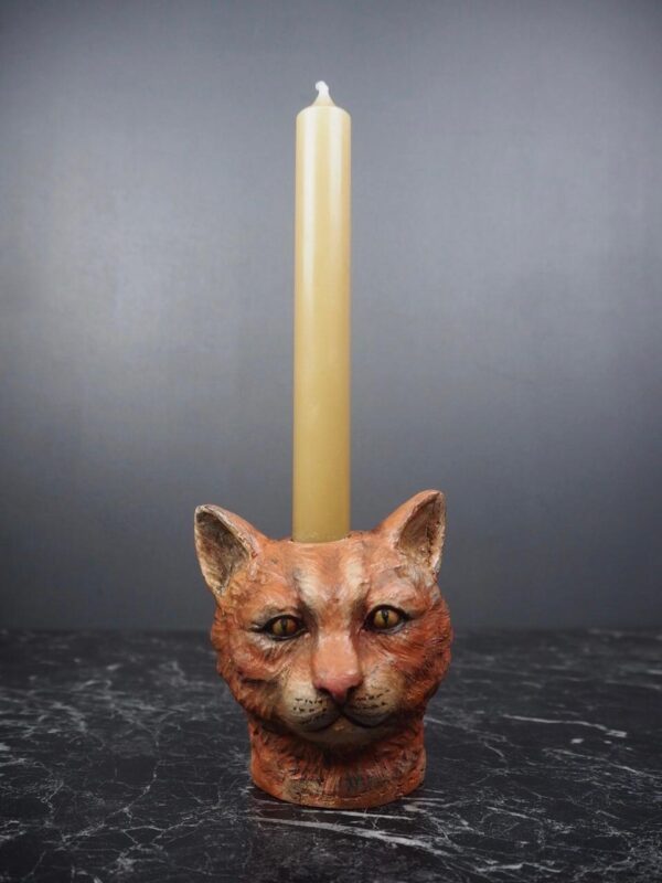 Cat Head CH Realistic color with Ant