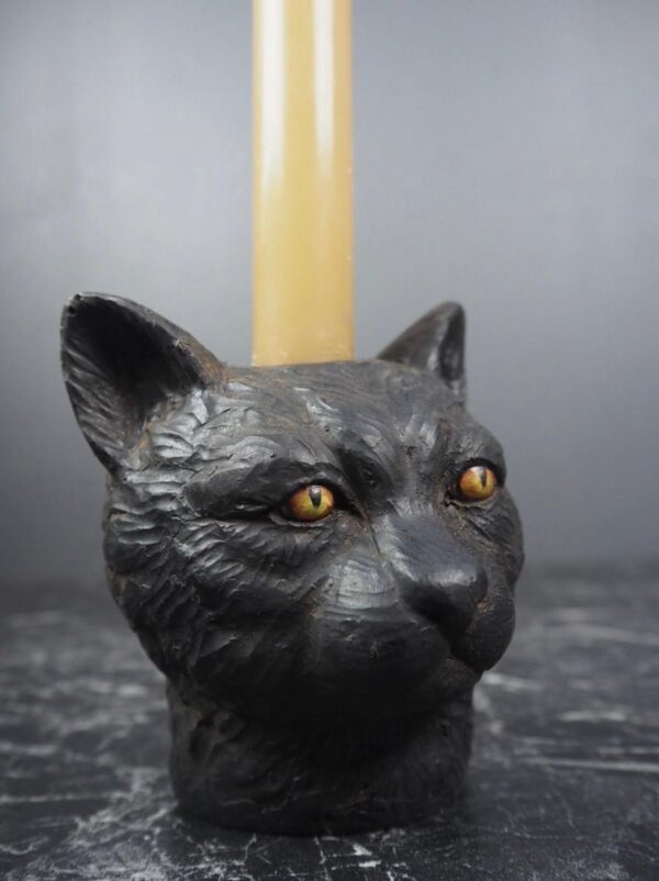 Cat Head CH Mattblack with Ant - Image 2