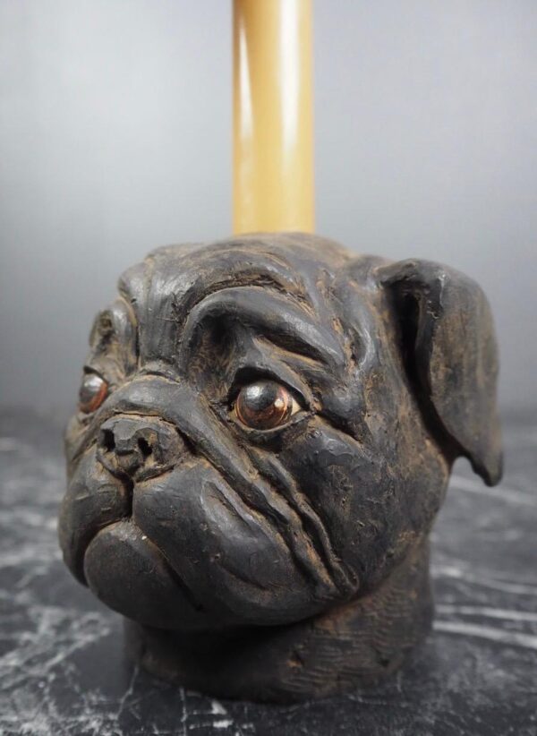 Pug Head CH Matt black Ant - Image 2