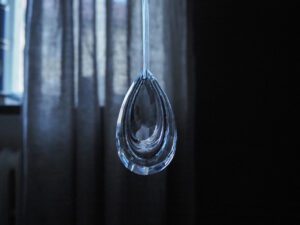 Glass pendant