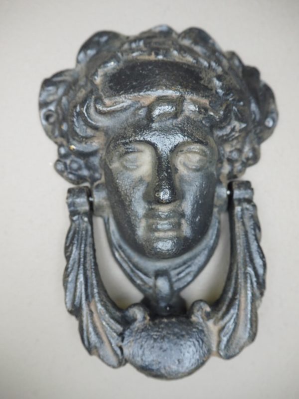 Weathered Athena iron knocker - Image 2