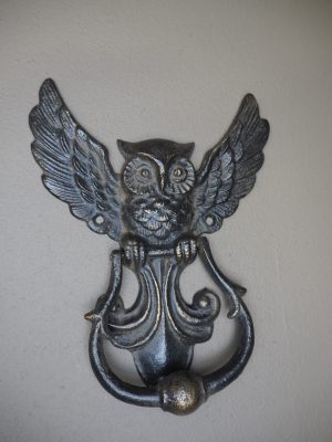 Regal Owl Door Knocker