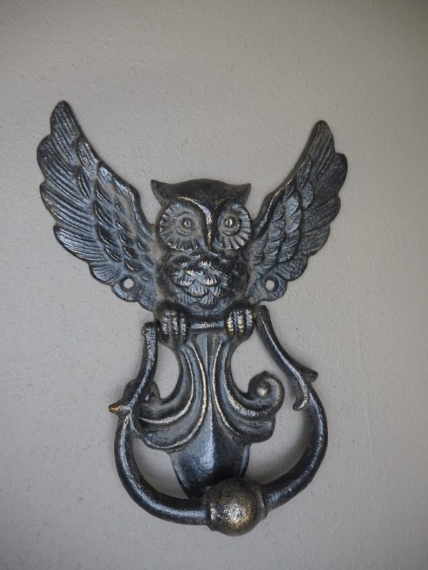 Regal Owl Door Knocker