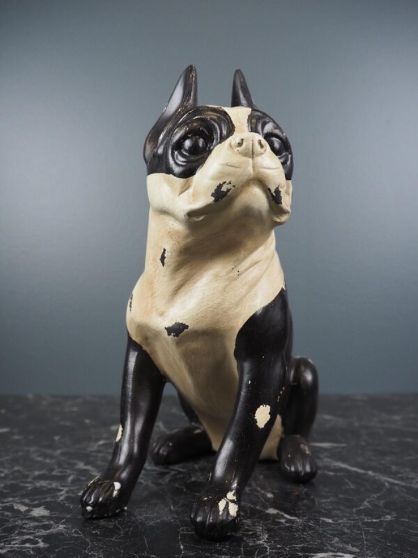 Dog Sitting Blk/White Fig - Image 2