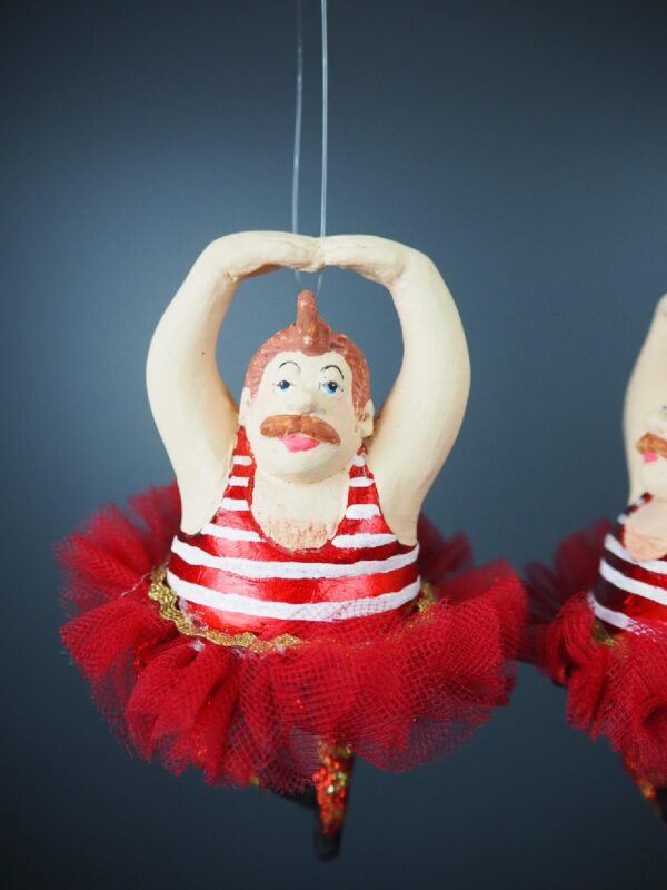 Fat Man Balle Red Stripes Fabskirt a/2 - Image 2