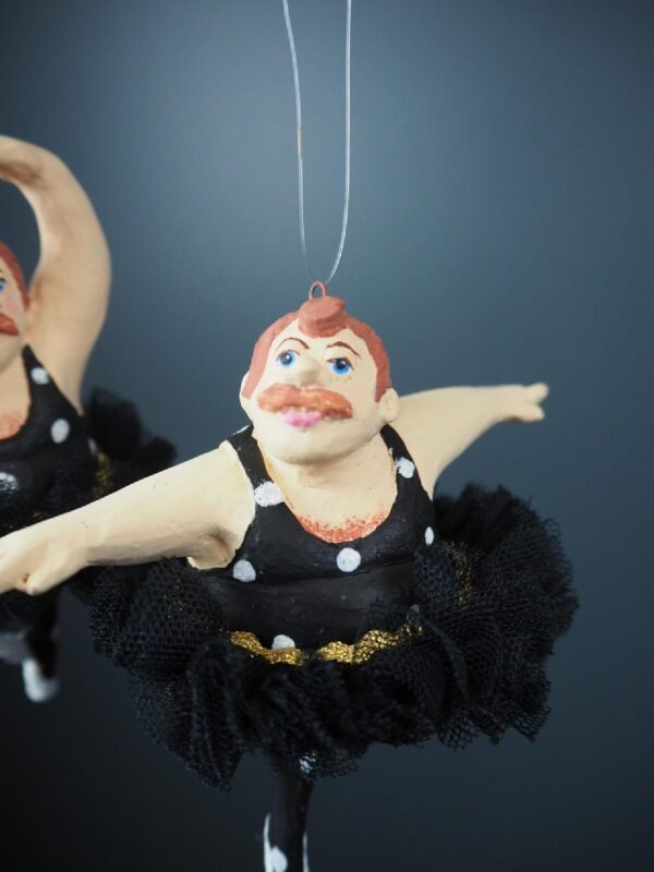 Fat Man Ballerina Black dots a/2 Fabskirt - Image 2
