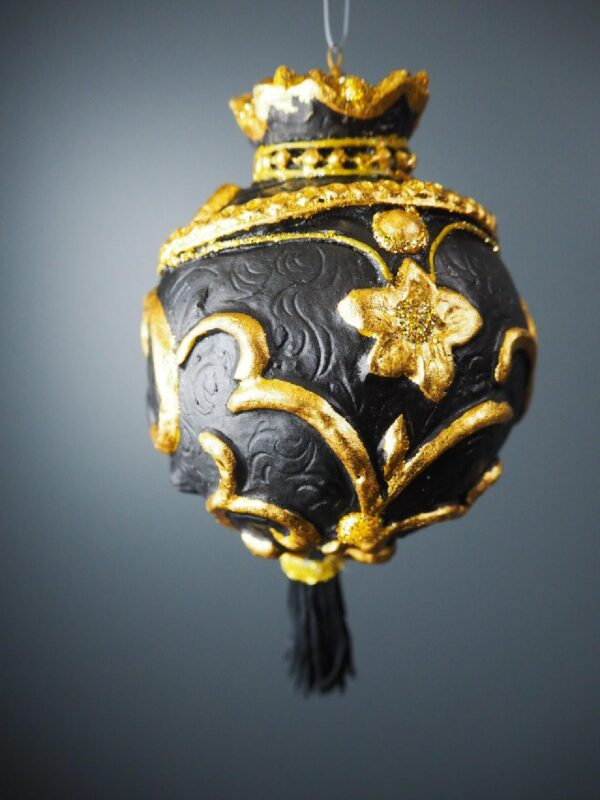 Lady Head Black w tassel - Image 3