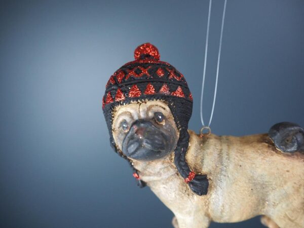 Brown Pug Black & Red - Image 2