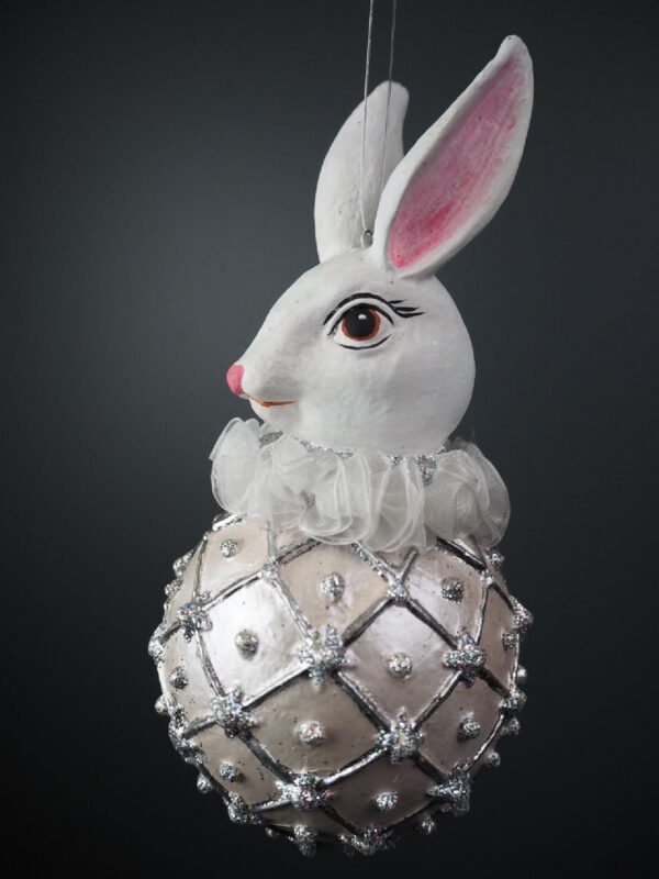 Rabbit Ball Pearlized & Silver Glits - Image 2