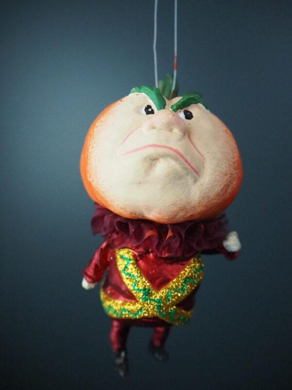 Mr. Tomato Satin Red & Glits