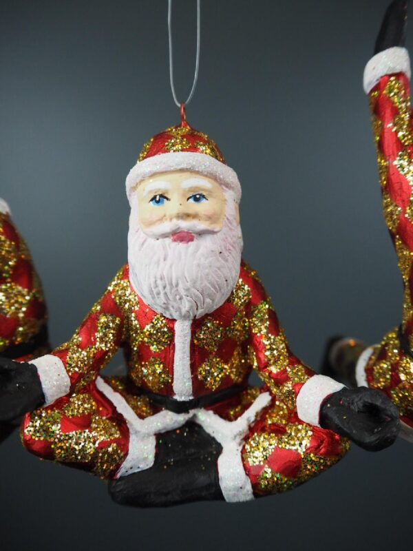 Yoga Santa Red Checkered dress a/3 - Image 4