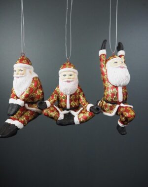 Yoga Santa Red Checkered dress a/3