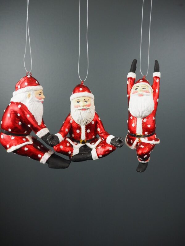 Yoga Santa Red wPolkadots dress  a/3