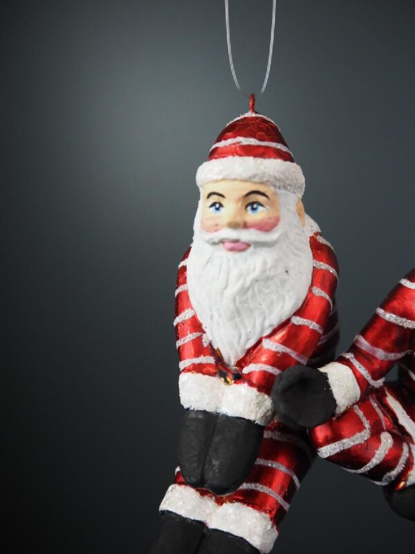 Yoga Santa Red  Striped dress  a/3 - Image 3
