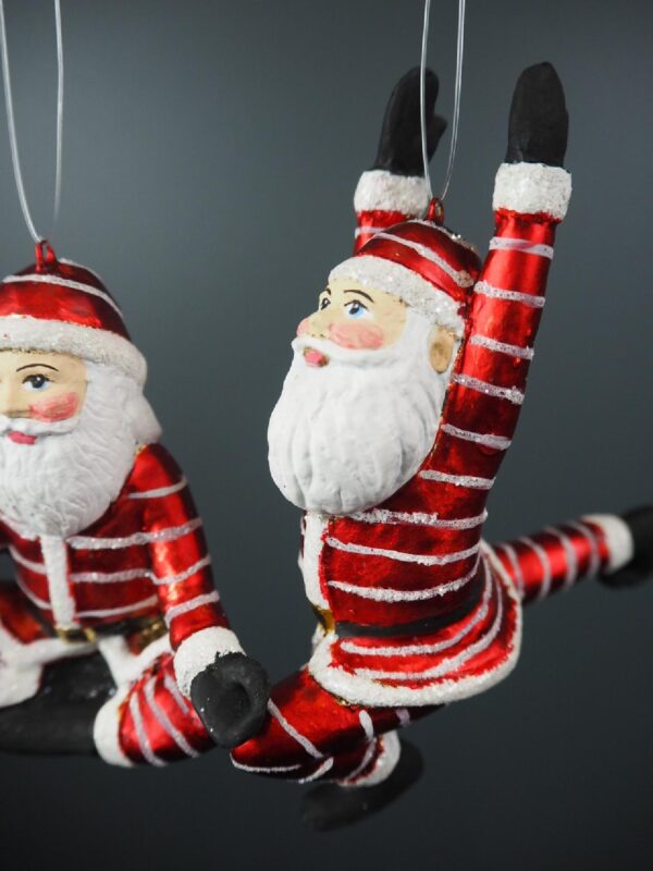 Yoga Santa Red  Striped dress  a/3 - Image 4