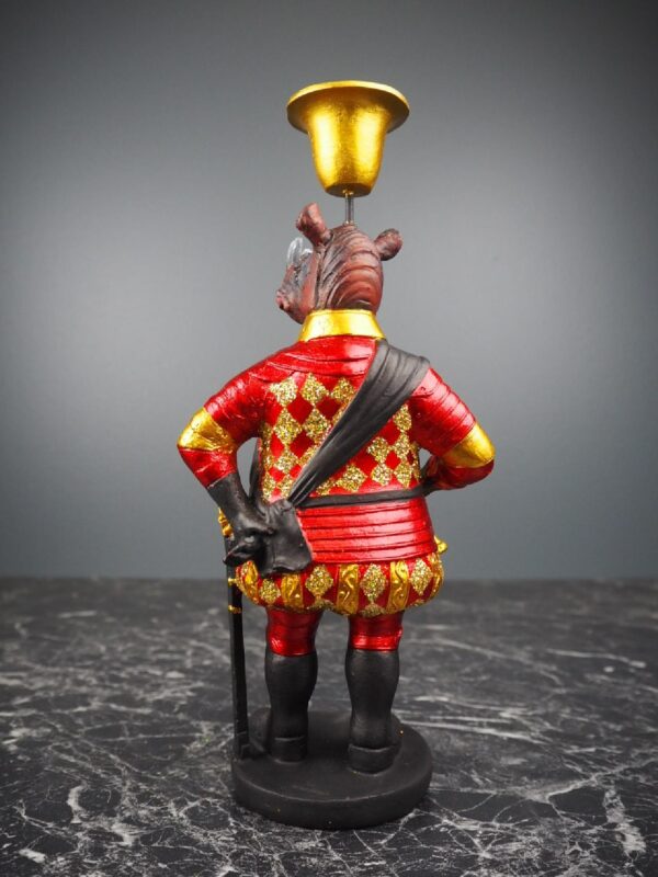Sir Rhino Satin Red with Gold CH - Image 2