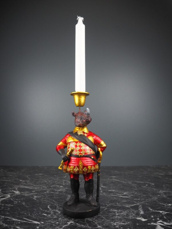 Sir Rhino Satin Red with Gold CH - Image 4