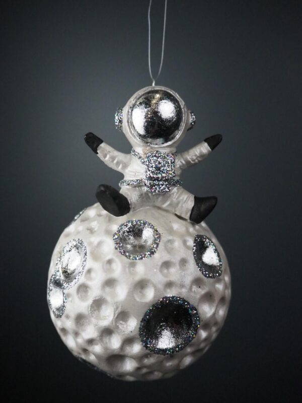 Astroboy on planet ball pearl white/Glits - Image 2